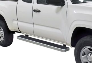 iStep 6 Inch Running Board 2005-2018 Toyota Tacoma Extended Cab/ Access Cab  Hairline Finish