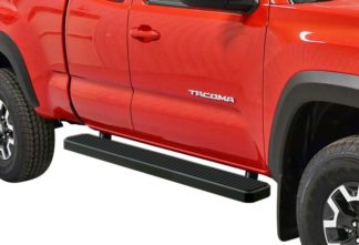 iStep 6 Inch Running Board 2005-2018 Toyota Tacoma Access/Ext Cab  Black Finish