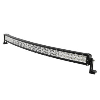 LED Lights Bar - W/Covers 44 Inch 80pcs 3W LED / 240W Curved - Chrome