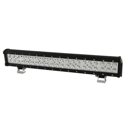 LED Lights Bar - W/Cover 20 Inch 42pcs 3W Cree LED / 126W Flood/Spot - Chrome