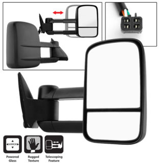 MIR-CCK88-PW-R Chevy C10 88-98 Manual Extendable - Power Adjust Mirror - Right