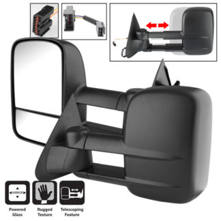 MIR-FF15097-PW-SET Ford F150/250 97-03 L&R Manual Extendable - POWER Adjust Mirror. Fit:Ford F150 Heritage 2004 Ford F150 1997-00 Ford F150 2001-03Ford F250 1997-99