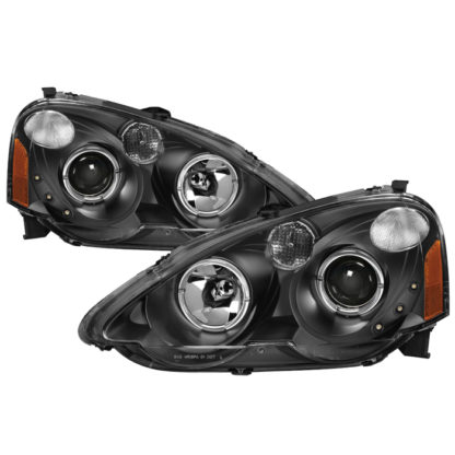 Acura RSX 2002-2004 Halo Projector Headlights - Black