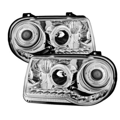Chrysler 300C 05-10 ( Don‘t fit 300 ) Halo Projector Headlights - Chrome