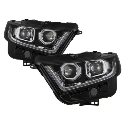 Ford Edge 15-16 (Fit Halogen Model) LED Projector Headlights - Chrome