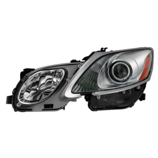 Lexus GS 06-11 OE Projector Headlights (w/AFS. HID Fit & factory headlight washer only) - Chrome Left