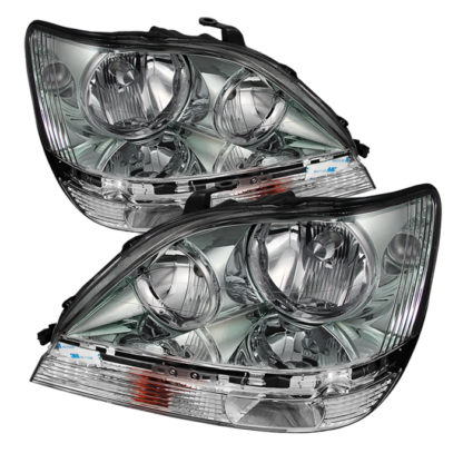 Lexus RX300 99-03 Halogen Only ( don‘t fit HID Models ) (Bulbs Not Included) OEM Style Headlights - Chrome