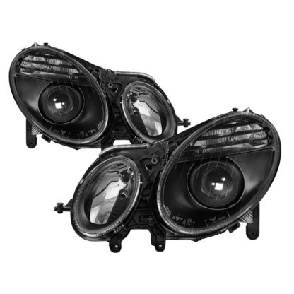 Mercedes Benz W211 E -Class 2003-2009 ( HID Models Only)  (Don‘t Have AFS Function )Projector Headlights - Black