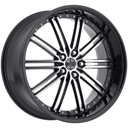 2Crave No. 33 Glossy Black / Machined Face / Custom Wheel