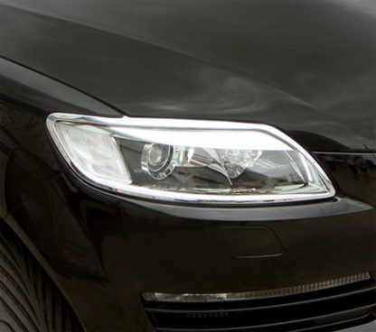 ABS Chrome Head Light Bezel 2007 - 2009 Audi Q7