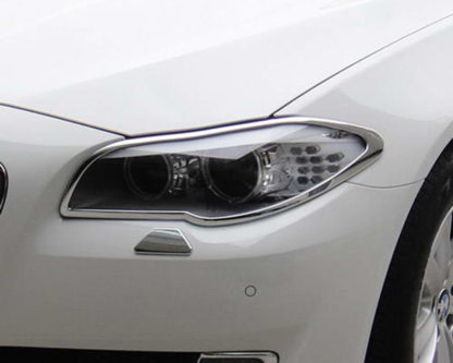ABS Chrome Head Light Bezel 2011 - 2013 BMW 5-Series-F10