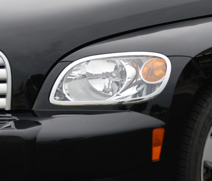 ABS Chrome Head Light Bezel 2006 - 2011 Chevy HHR