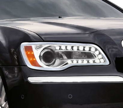 ABS Chrome Head Light Bezel 2011 - 2013 Chrysler 300/300S/SRT8