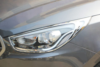ABS Chrome Head Light Bezel 2010 - 2013 Hyundai Tucson-(ix35)