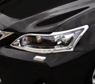 ABS Chrome Head Light Bezel 2011 - 2013 Lexus CT200h