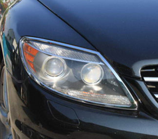 ABS Chrome Head Light Bezel 2007 – 2010 Mercedes-Benz CL-Class-W216