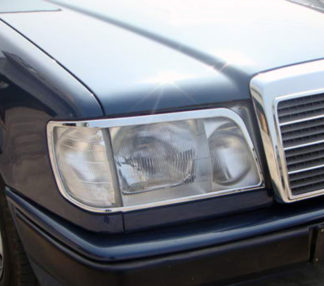 ABS Chrome Head Light Bezel 1986 - 1995 Mercedes-Benz C-Class-W204