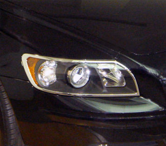 ABS Chrome Head Light Bezel 2005 - 2011 Volvo S40-T5/V50