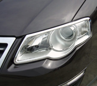 ABS Chrome Head Light Bezel 2006 - 2010 Volkswagen Passat