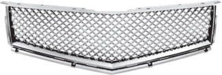 72R-CASRX10-GME ABS Chrome Bentley Mesh Style Replacement Grille Top