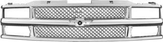 72R-CHC1094-PME ABS Chrome Mesh Style Replacement Grille