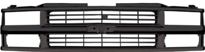 72R-CHC1094-POE-BK ABS All Black Factory Style Replacement Grille (Matte-Black)