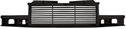72R-CHS1098-GBL-BK ABS Glossy Black Horizontal Billet Style Replacement Grille