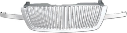 72R-CHSIL03-GVB ABS Chrome Vertical Bar Style Replacement Grille