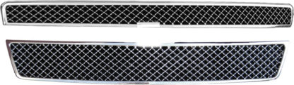 72R-CHTAH07-GXM ABS Chrome X-Mesh Style with Logo Recess Replacement Grille