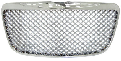 72R-CR30011-GME ABS Chrome Bentley Mesh Style Replacement Grille