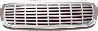 72R-DODAK97-GBL ABS Chrome Horizontal 6 Bar Style Replacement Grille