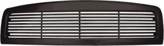72R-DORAM94-ZBL-BK ABS Black Horizontal Billet Style Replacement Grille