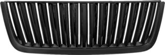 72R-FOEPD03-GVB-BK ABS Black Vertical Style Replacement Grille (Matte Black)