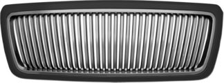 72R-FOF1504-GVB-BS ABS Black Smoke Thin Vertical Style Bar Replacement Grille