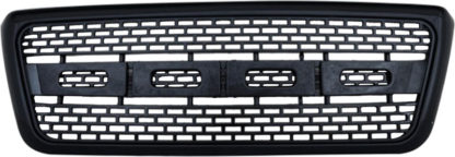 72R-FOF1504-ZR-BK ABS Black Inspired 09 F150 Raptor Style Replacement Grille