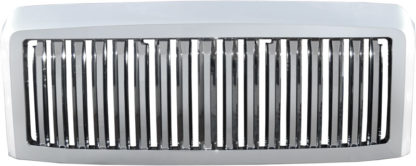 72R-FOF2508-GVB ABS Chrome Vertical Bar Style Replacement Grille