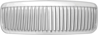 72R-FOF2599-GVB ABS Chrome Thin Vertical Bar Style Replacement Grille