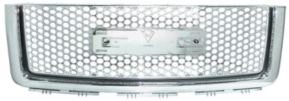 72R-GMSIE07-GDN ABS Chrome Denali Style Replacement Grille with Emblem Recess