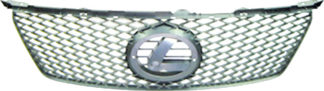 72R-LEIS206-GME ABS Chrome Mesh Style Replacement Grille
