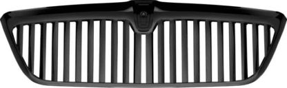 72R-LINAV98-GVB-BK ABS Glossy Black Vertical Style Replacement Grille (22 Bar)