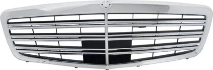 72R-MBSW22110-AMG ABS S65 AMG Style Replacement Grille Chrome-Black