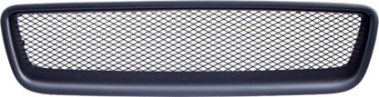 72R-VOS6001RAM-BK ABS Matte Black R-Type Frame Aluminum Mesh Style Replacement Grille