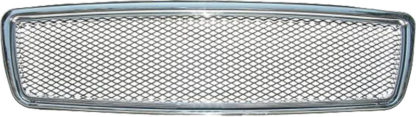 72R-VOS7098AM-CM ABS Chrome Frame Aluminum Mesh Style Replacement Grille