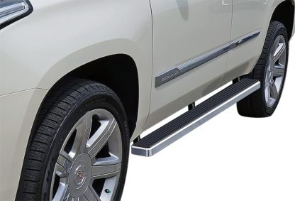 iStep 4 Inch Running Boards 2000-2018 Chevy Tahoe **Excl. 04-07 "Z71" and any model with lower body cladding** 2000-2018 GMC Yukon 1500 2001-2017 Cadillac Escalade SUV (Excl. ESV/EXT)