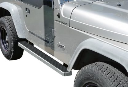 iStep 4 Inch Running Boards 1987-2006 Jeep Wrangler