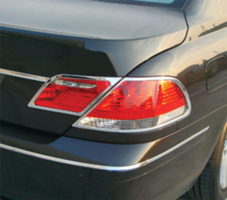 ABS Chrome Tail Light Bezel 4-Pc 2006 - 2008 BMW 7-Series