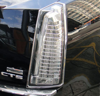 ABS Chrome Tail Light Bezel 2008 - 2013 Cadillac CTS