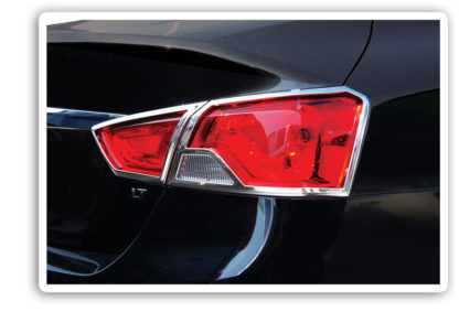 ABS Chrome Tail Light Bezel Exludes 14 Limiteed Edition 2014 - 2016 Chevy Impala
