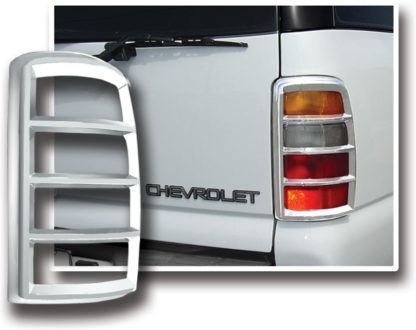 ABS Chrome Tail Light Bezel **SPECIAL** 2000 - 2006 Chevy Suburban | Tahoe