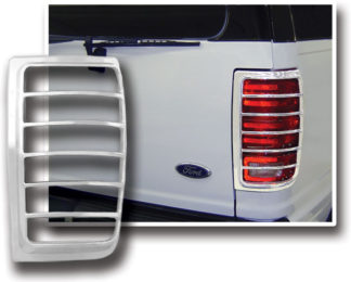 ABS Chrome Tail Light Bezel **SPECIAL** 1997 – 2002 Ford Expedition
